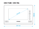 Видеодомофон Commax CDV 71 AM